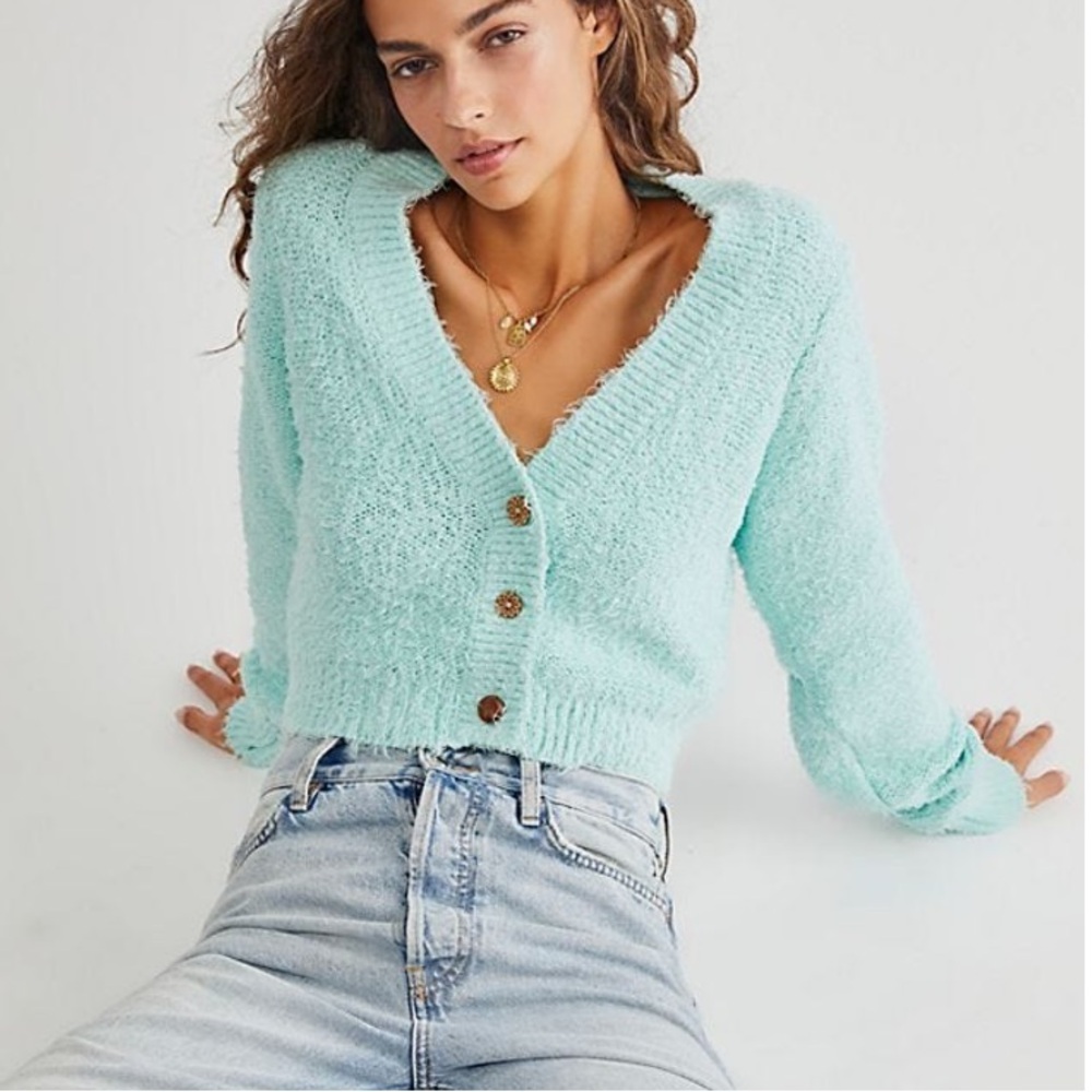 NWT Free People Care Brianna Cardi  - S